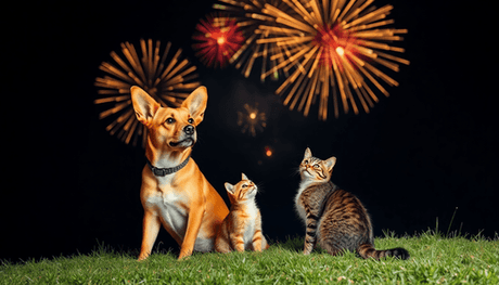 Fireworks and Pets: The Ultimate Guide to Keeping Your Pets Calm and Safe - Petworld