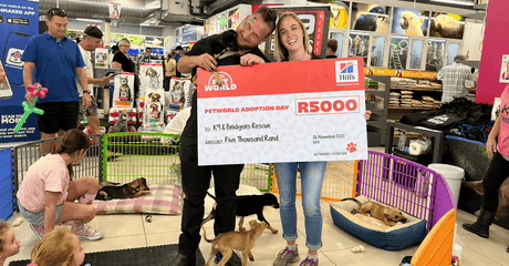 Petworld, Local Shelters and Hill's Unite! - Petworld