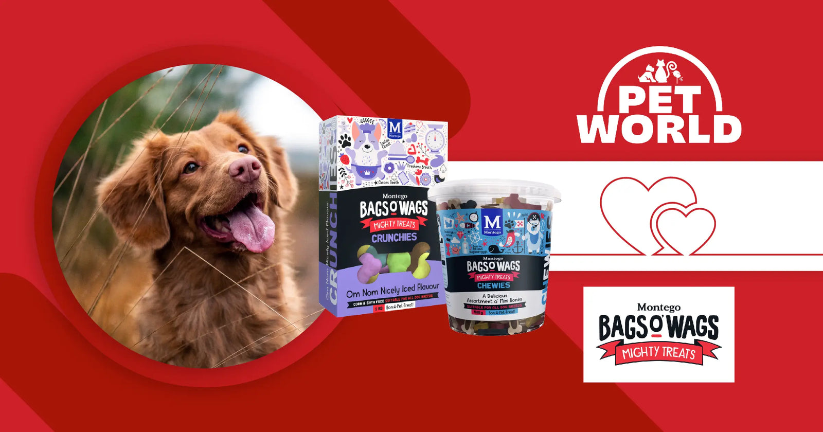 Biscuits Beyond Petworld Teams up with Montego Bags O Wags