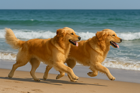 Golden Retrievers Part Three: 4 Paws, 100 Friends, and a Surfboard