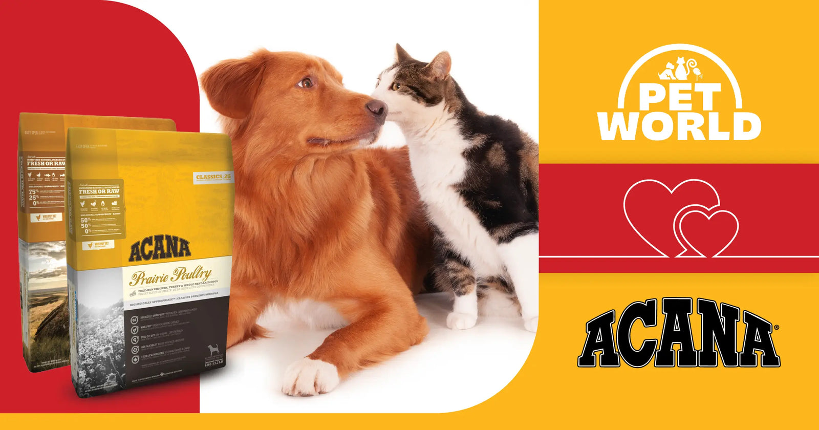 Acana &amp; Petworld's Dynamic Partnership: Your Trusted Friends in Pet Nutrition