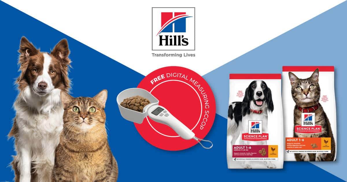 Unlock the Perfect Portion with the Hill's FREE Digital Food Measuring Scoop! - Petworld