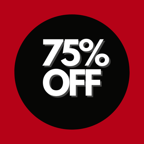 Cyber Monday 75% Off
