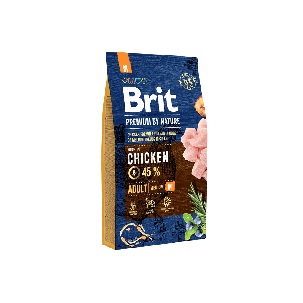 Brit Premium Dog Adult Medium Dry Dog Food