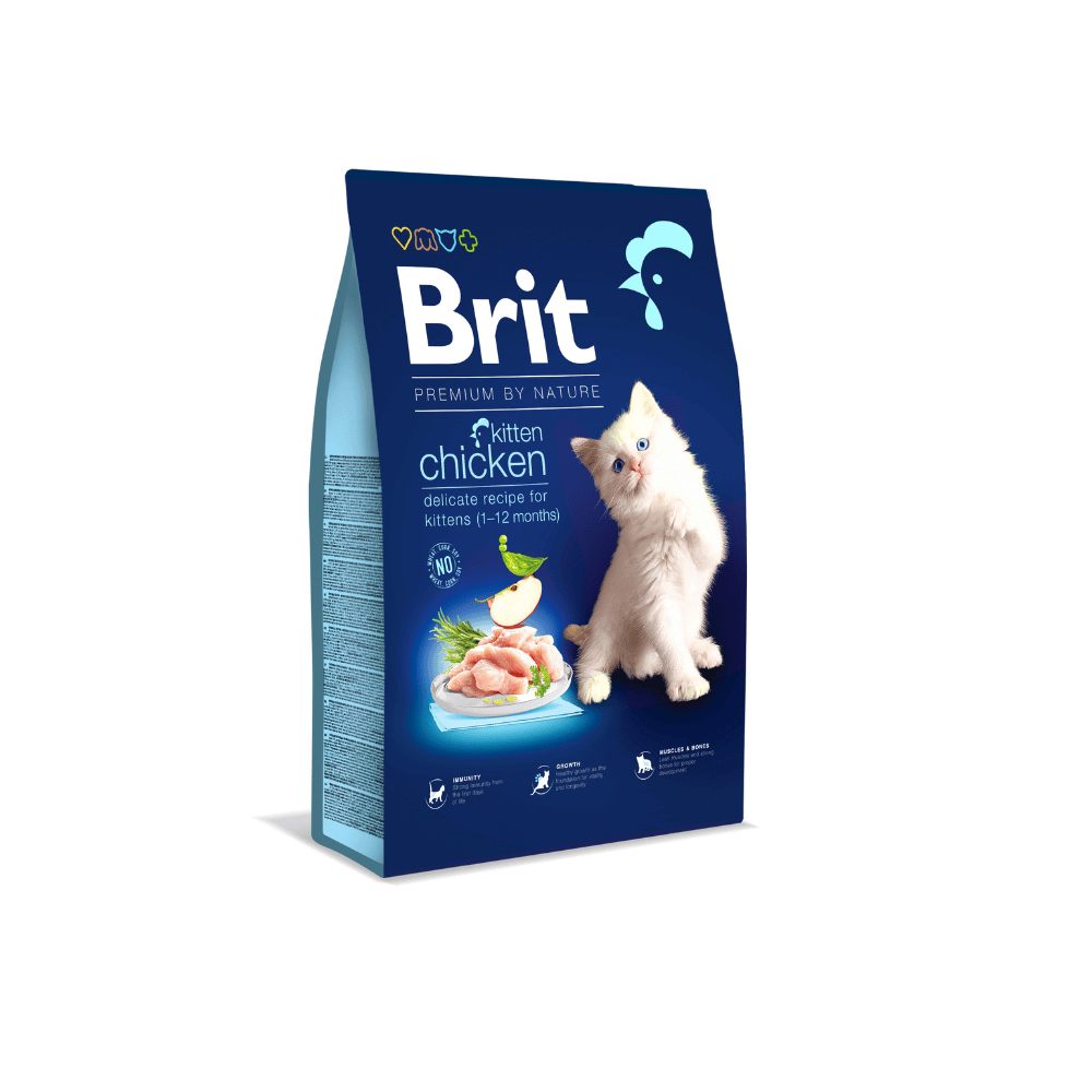 Brit Premium Kitten Chicken Dry Cat Food