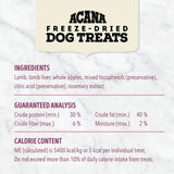 Acana Lamb and Apple Freeze Dried Dog Treats