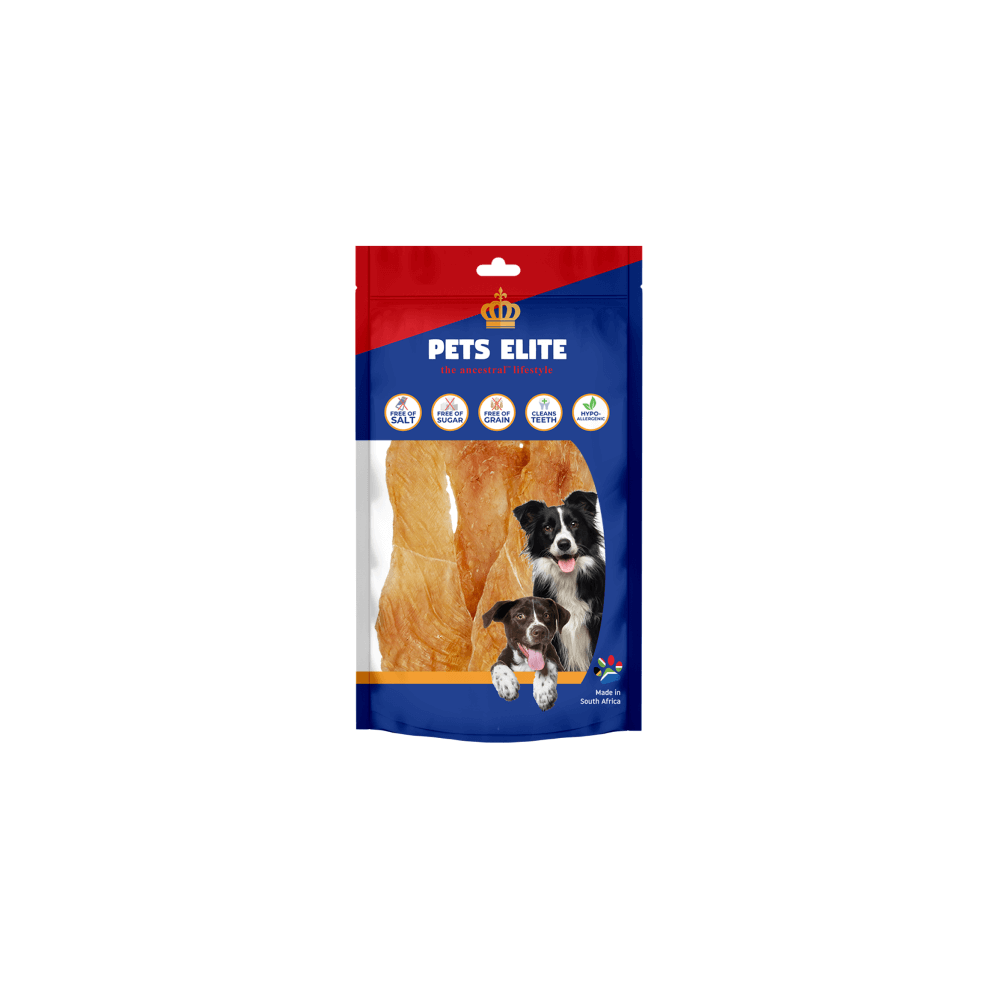 Pets Elite Chicken Biltong Dog Treat 45g