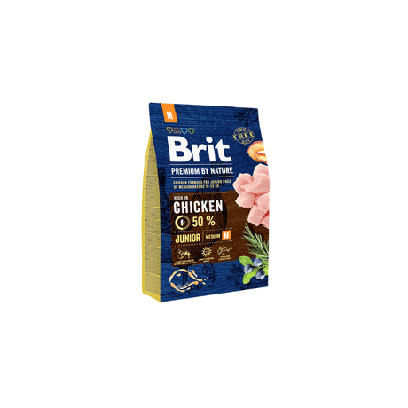 Brit Premium Dog Junior Medium Dry Dog Food