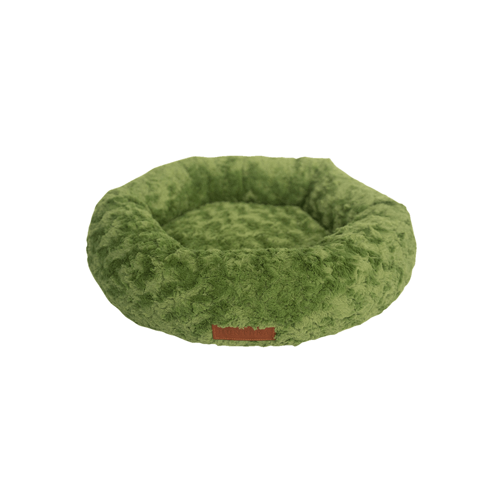 Huntlea Calming Kuddler Round Bed | Olive
