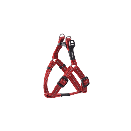 Rogz Utility Step In Harness Red Reflective