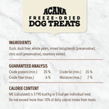 Acana Duck and Pear Freeze Dried Dog Treats
