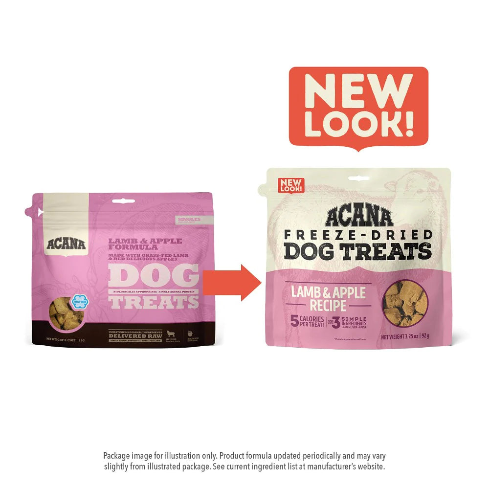 Acana Lamb and Apple Freeze Dried Dog Treats
