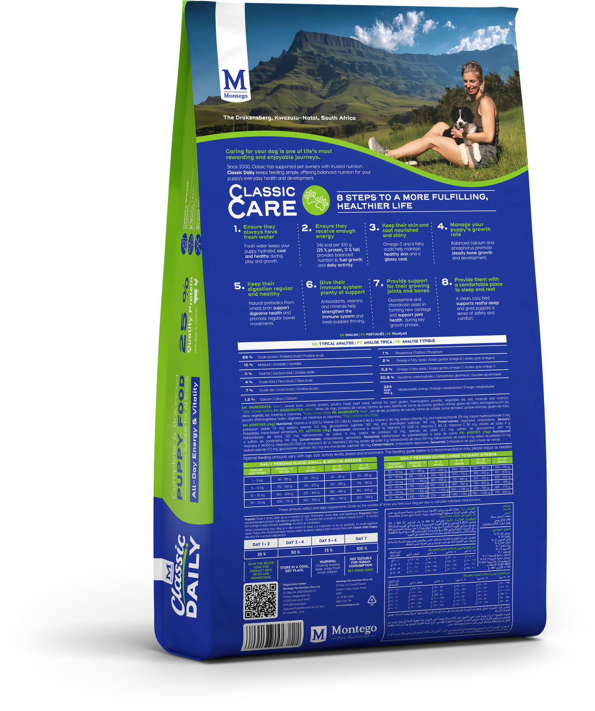 Montego Classic Daily Beef and Chicken Puppy Food