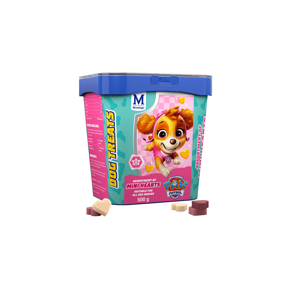 Montego Paw Patrol Assortment of Mini Hearts Treats 500g