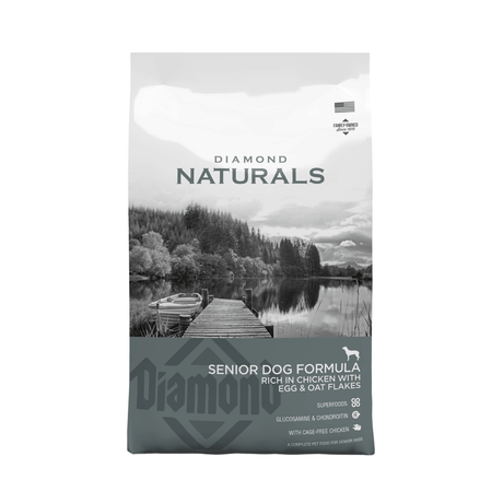 Diamond Naturals Senior Dog Dry Food Chicken & Oats
