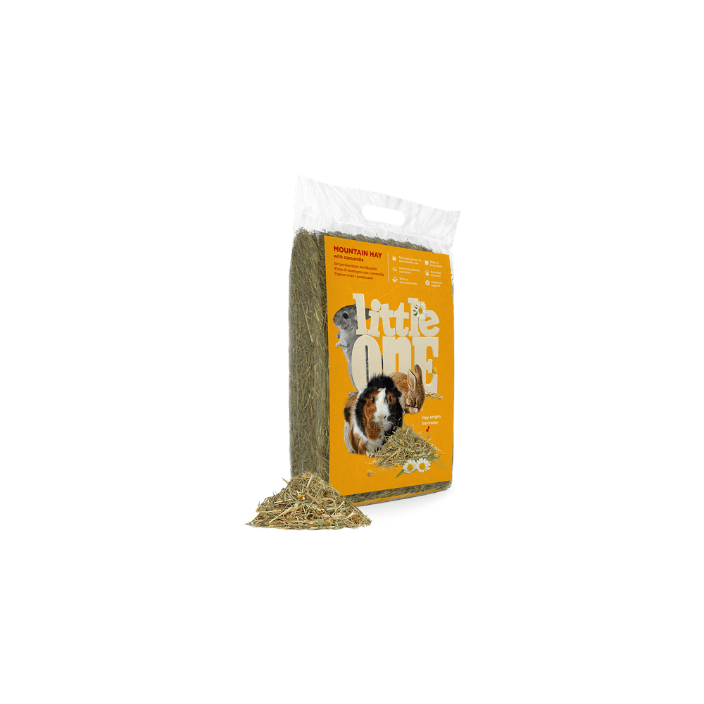 Little One Mountain Hay Camomile 400G Small Animal Food