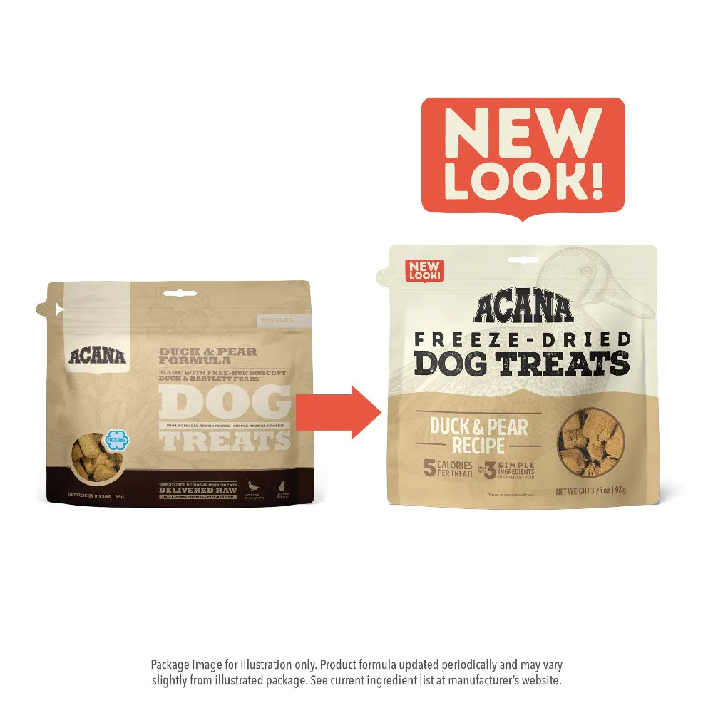 Acana Duck and Pear Freeze Dried Dog Treats