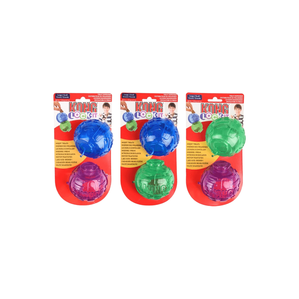 Kong Lock-It 2 Pack 8x8x8cm