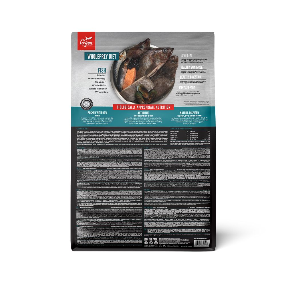Orijen Small Breed Marine Fish Dog Food