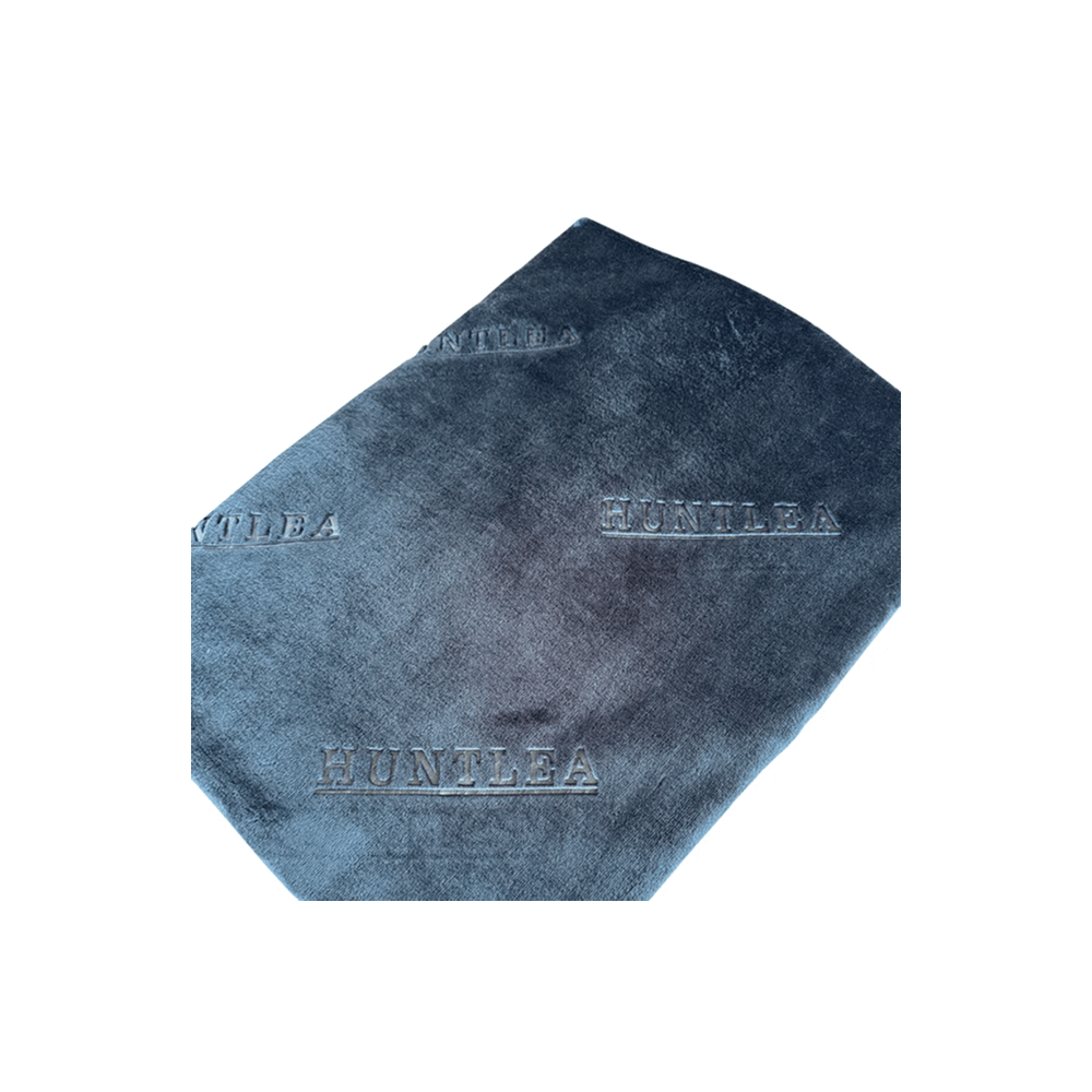 Huntlea Flannel Fleece Blanket | Navy