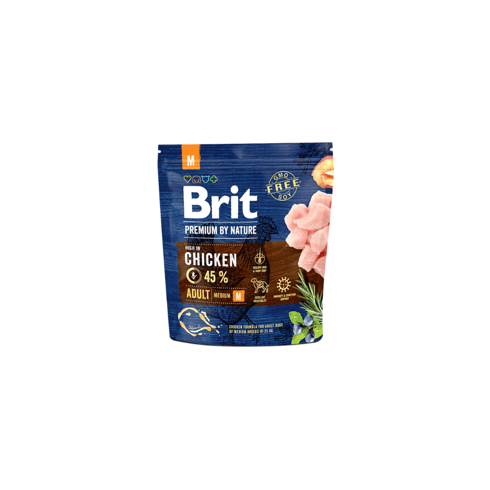 Brit Premium Dog Adult Medium Dry Dog Food
