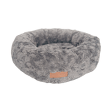 Huntlea Calming Kuddler Round Bed | Light Grey
