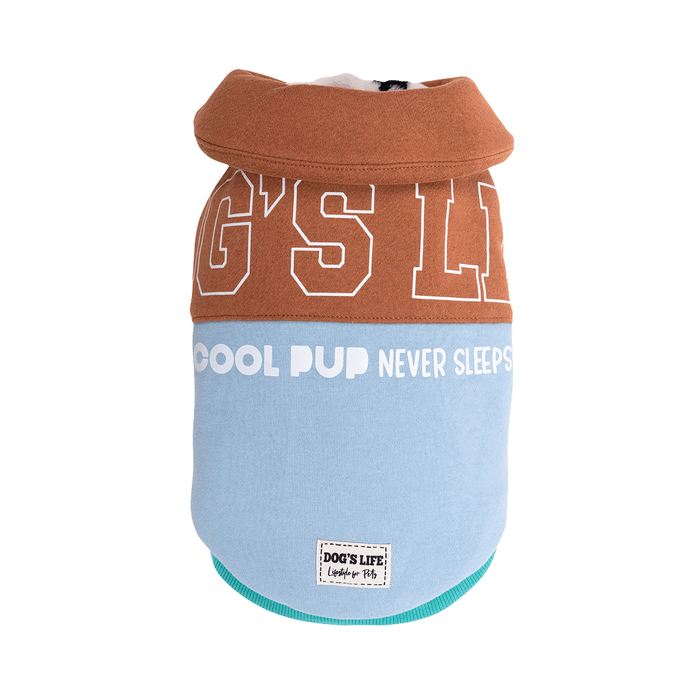 Dog's Life Cool Pup Never Sleeps Cape Brown XXL
