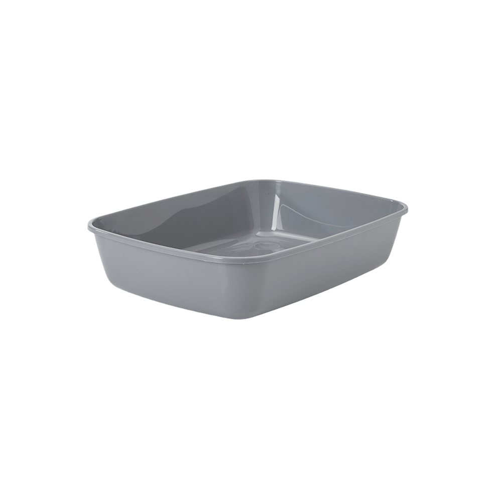 Savic Iriz Cat Litter Tray 42cm Cool Grey