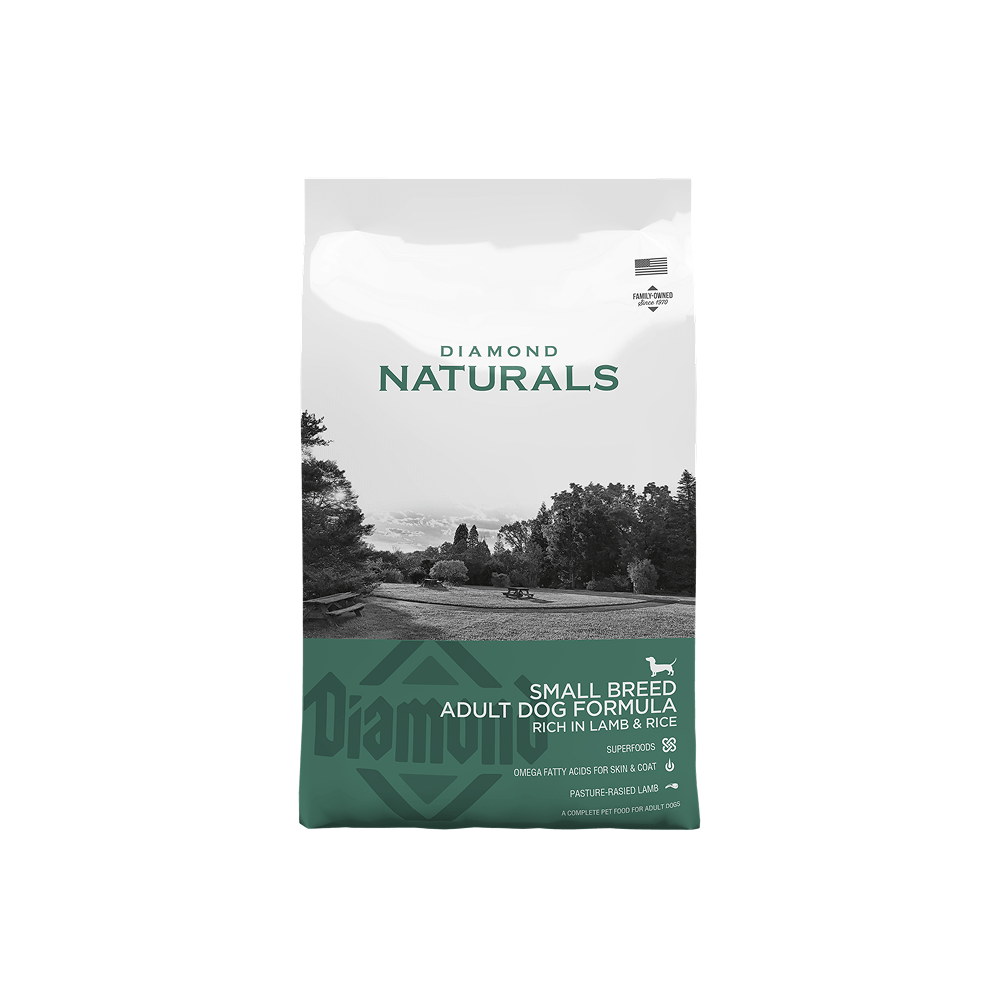 Diamond Naturals Small Breed Adult Dog Dry Food Lamb & Rice