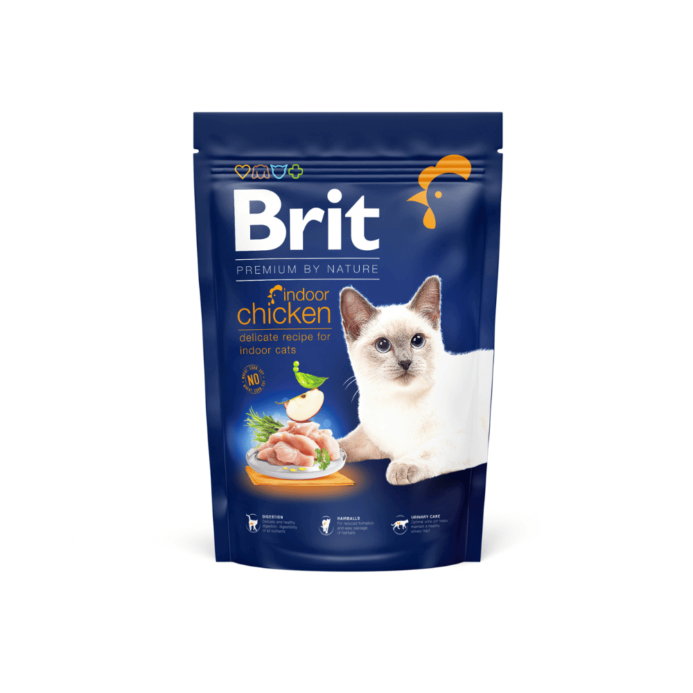 Brit Premium Cat Indoor Chicken Dry Cat Food