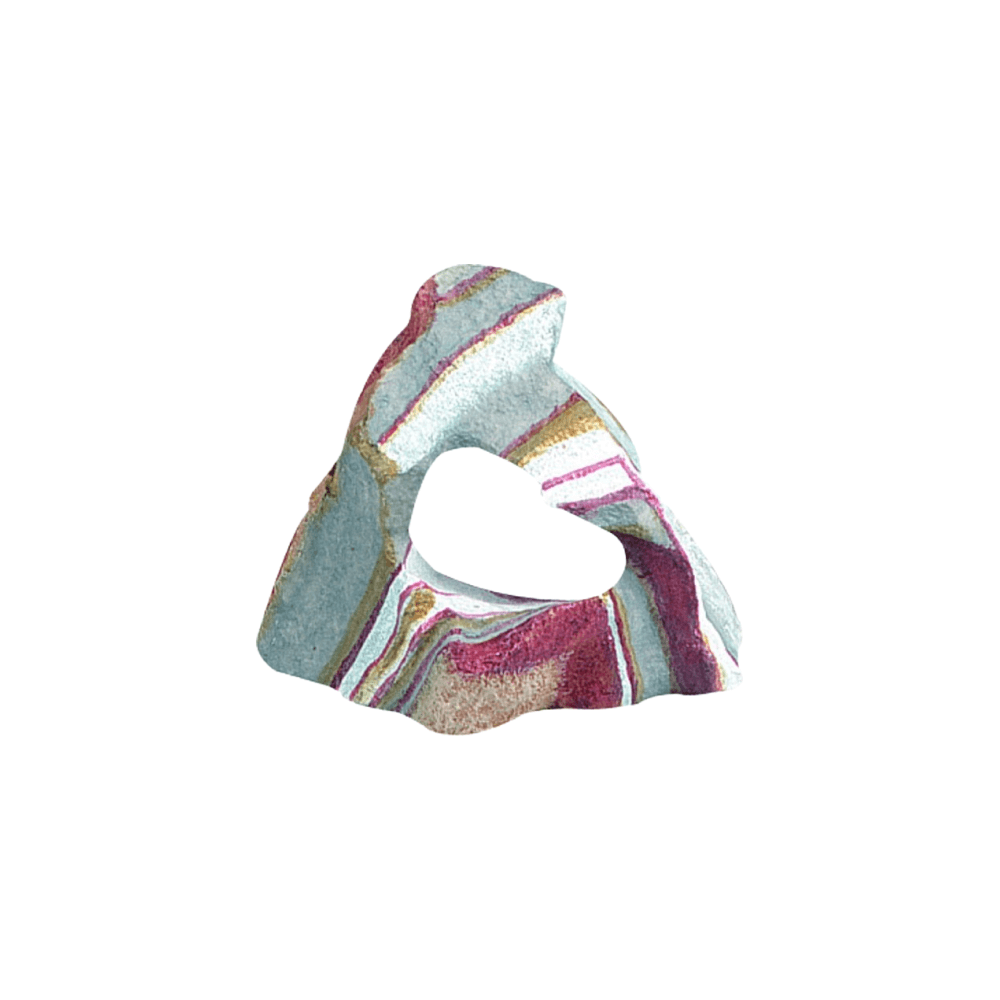 Flamingo Decoration Rainbow Rock 1 Loch
