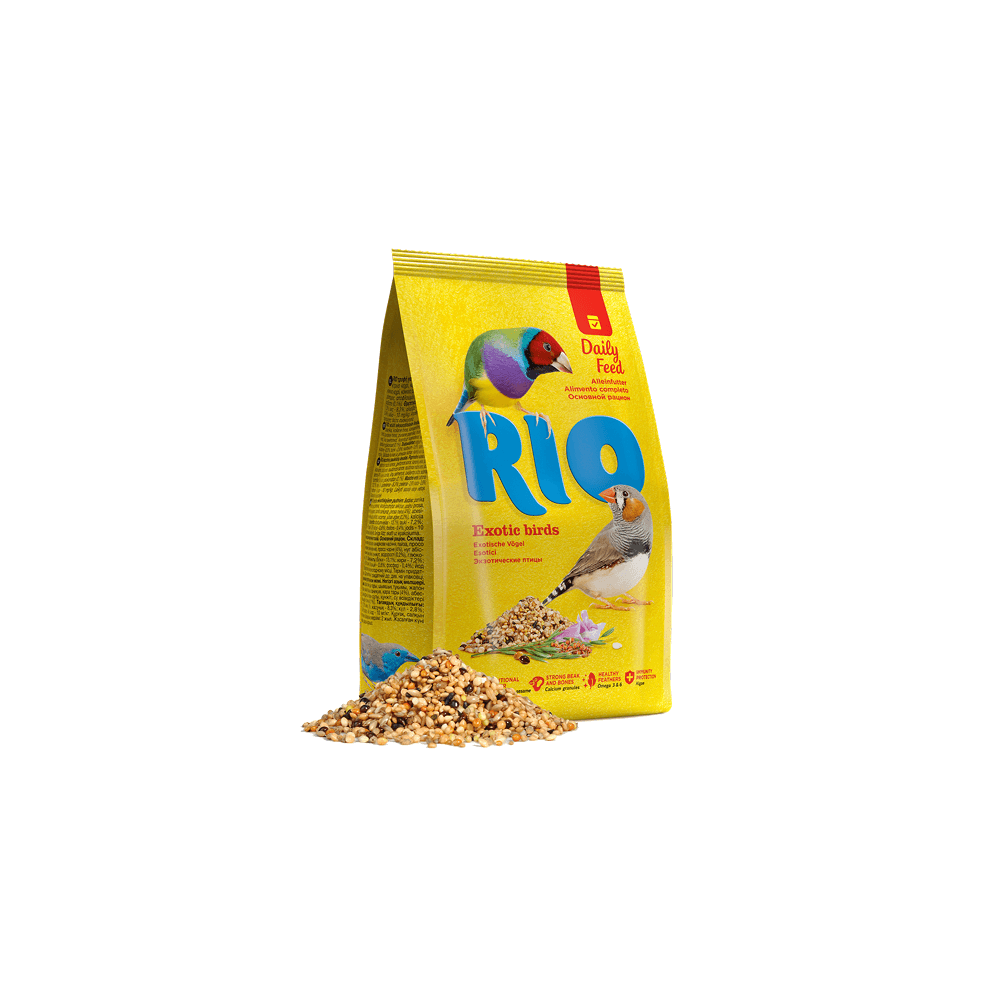 Rio Daily Feed Exotic Birds 500G Bird Food