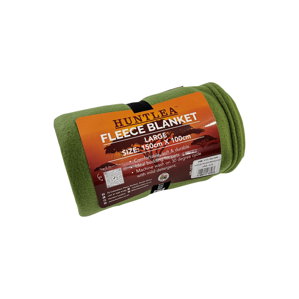 Huntlea Polar Fleece Blanket | Olive