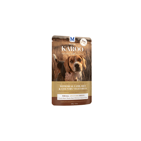 Montego Karoo Adult Lamb & Veg Wet Dog Food 150g Single Pouch
