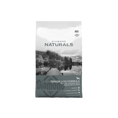 Diamond Naturals Senior Dog Dry Food Chicken & Oats