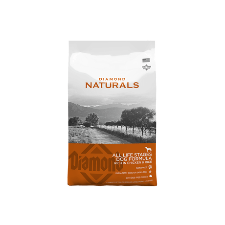 Diamond Naturals All Life Stages Dog Dry Food Chicken & Rice