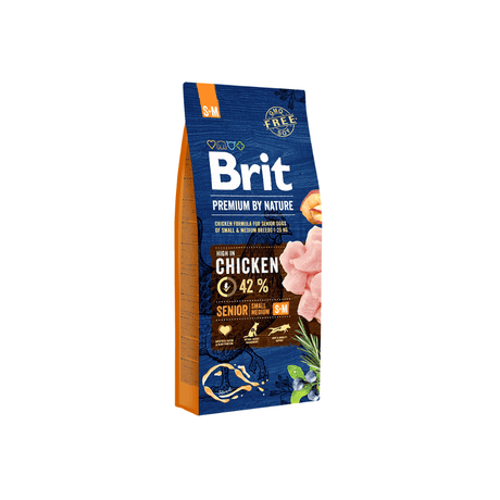 Brit Premium Dog Senior Small & Medium Dry Dog Food