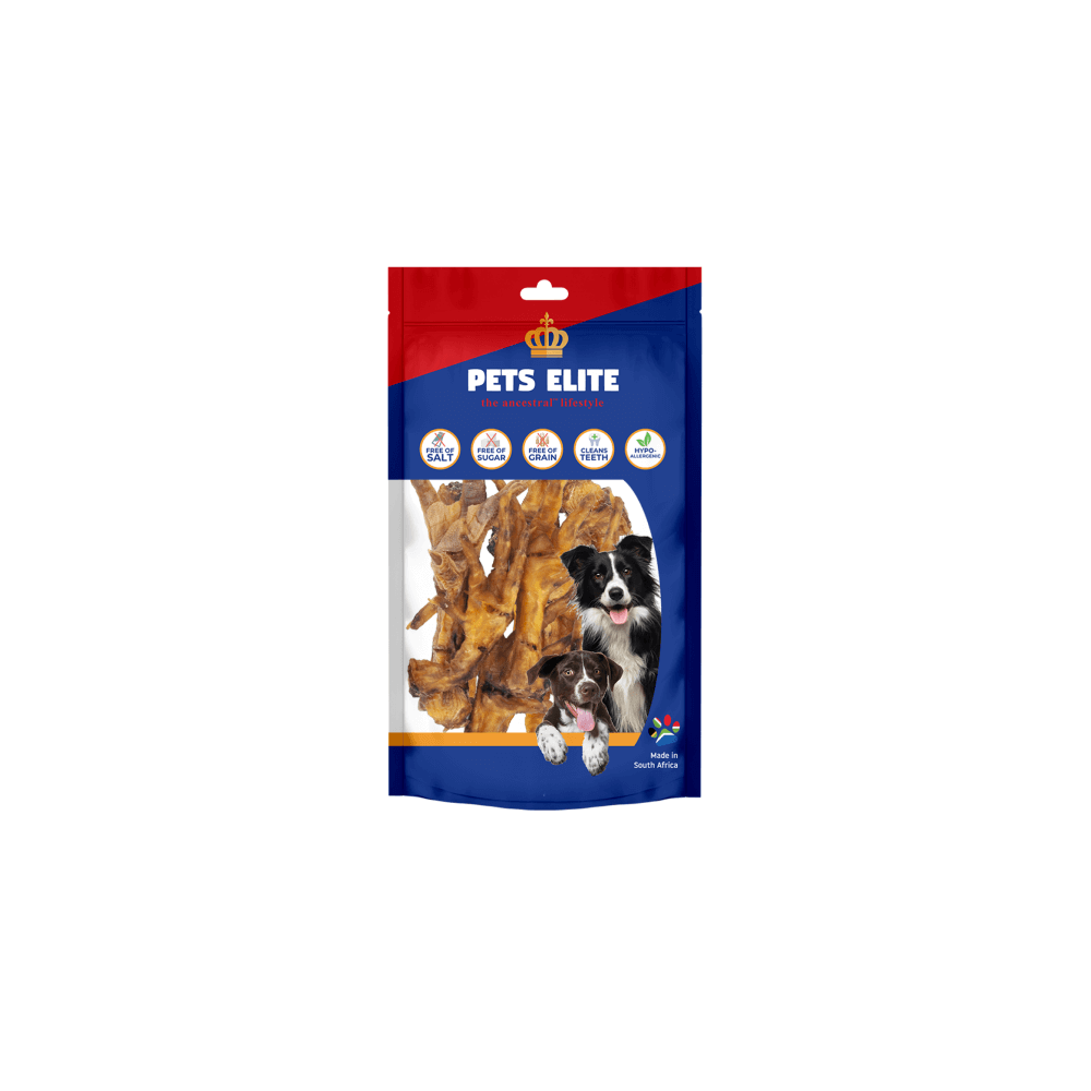 Pets Elite Chicken Feet  Dog Treat50g