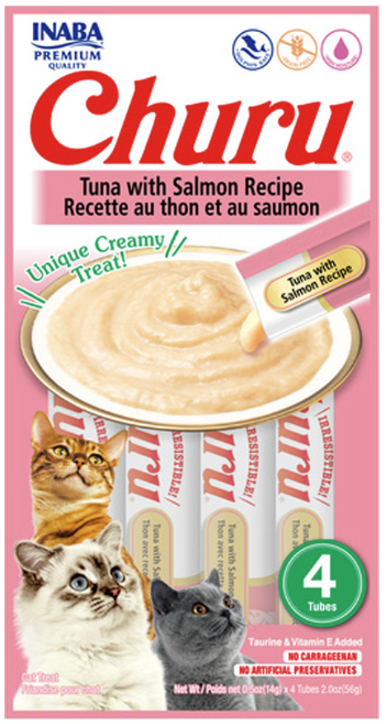 Churu Cat Tuna & Salmon 4x14g