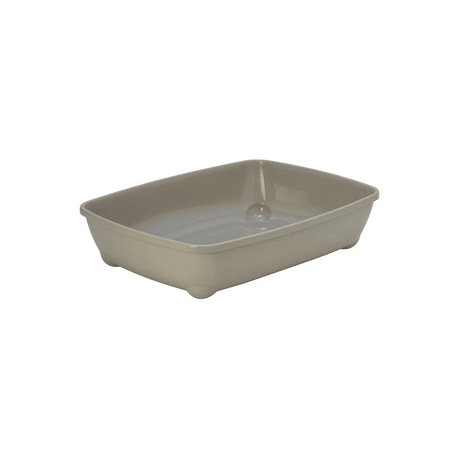 Moderna Arist-O-Tray Large Cat Litter Tray - Warm Grey - Petworld