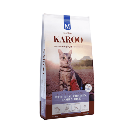 Karoo Cat Food Adult Chicken & Lamb Dry Cat Food 10kg
