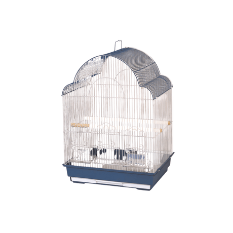 Pet Products Bird Cage Semi Round Top 42x30x56cm