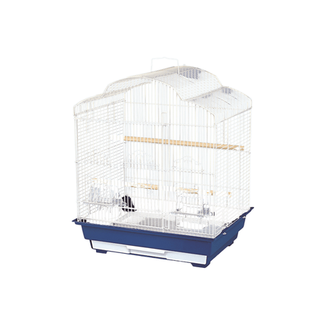 Pet Products Bird Cage High Flat Top Cloud 46.5x36x56cm