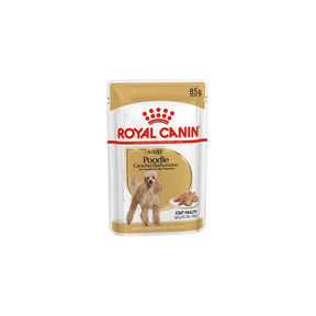 Royal Canin Breed Health Nutrition Poodle Adult Wet Dog Food 85g Pack of 12 - Petworld
