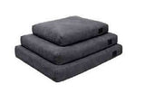 Petworld Luxury Corduroy Square Dog Bed With Removable Cover