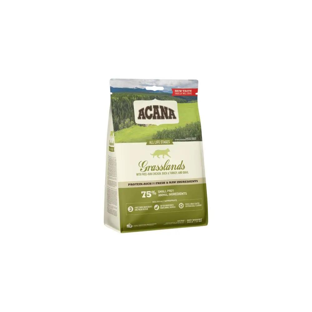 Acana Highest Protein Grasslands All Life Stages Dry Cat Food