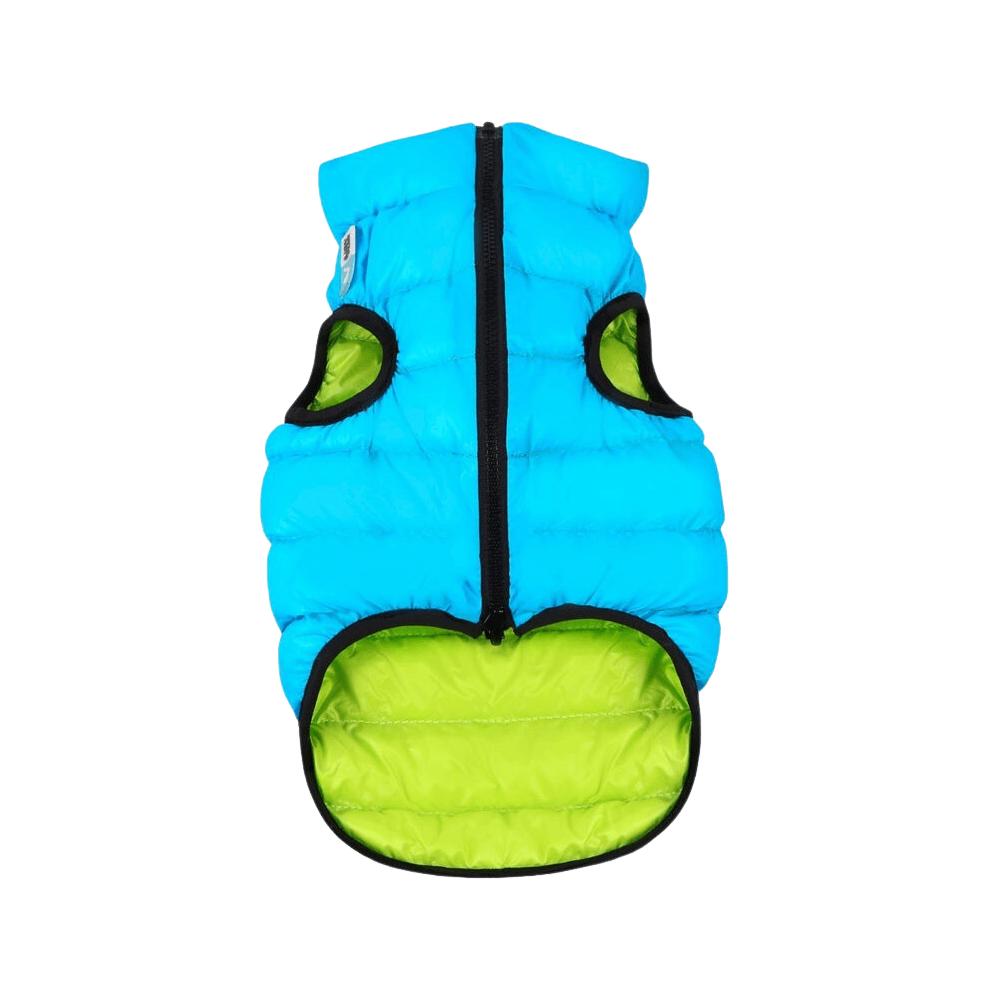 Airy Vest Dog Jacket Light Green & Blue Dog Jacket