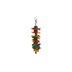 Akwa No3 Parakeet Wood On Chain Bird Toy - Petworld