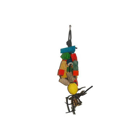 Akwa Strangled Bell Parrot Bird Toy 40cm - Petworld