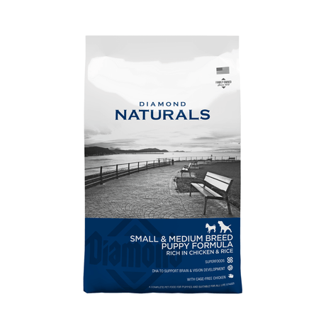 Diamond Naturals Small And Medium Puppy Dry Food Chicken & Rice